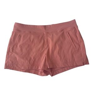 ATHLETA Trekkie North Short Dusty Apricot Pull-on Pockets Women’s Size New